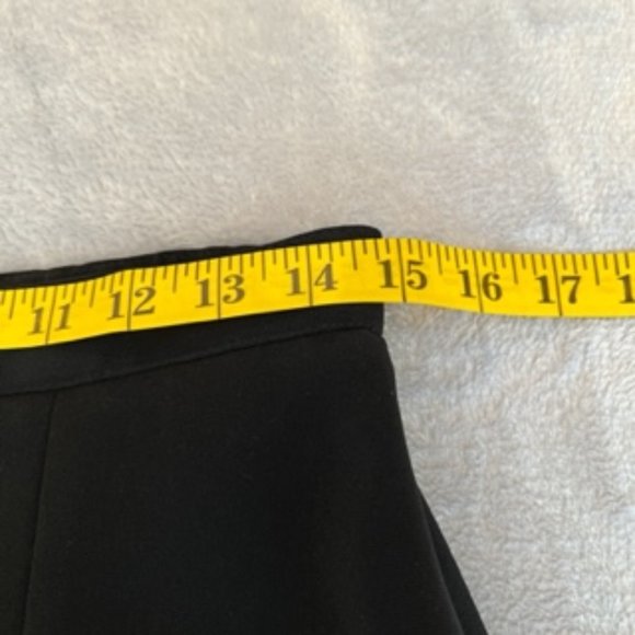 Sag Harbor Women's Slit Skirt 10 Black - Picture 7 of 12